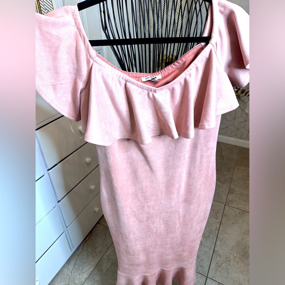 Pink dress size large